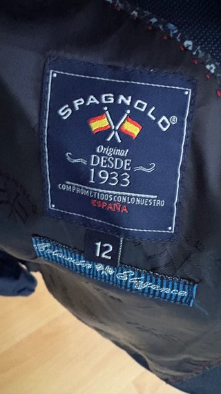 Traje chaqueta niño Spagnolo