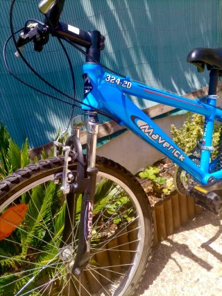 Bicicleta Maverick 24 Azul