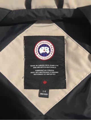 Parka Canada Goose Beige