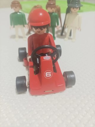 Playmobil Coche de Carreras Rojo vintage
