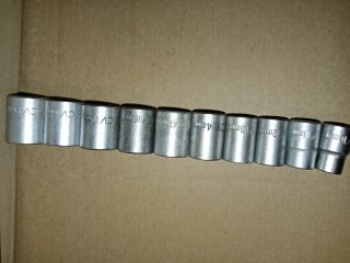 Juego Llave de Carraca y Vasos cromo vanadio 3/8