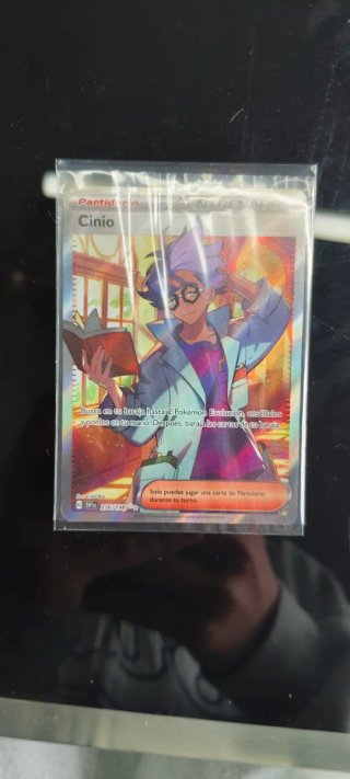 Carta Pokémon Cinio Entrenador 236/198