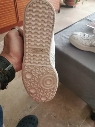 Zapatillas Munich Mujer Blancas y Plateadas