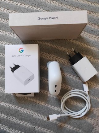 Google Pixel 9 Negro + 2 Cargadores