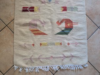 Tappeto Kilim Beige Multicolore