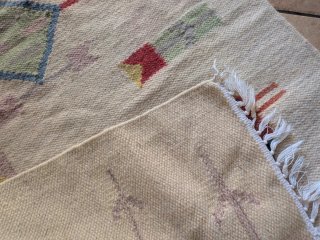 Tappeto Kilim Beige Multicolore