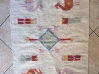 Tappeto Kilim Beige Multicolore