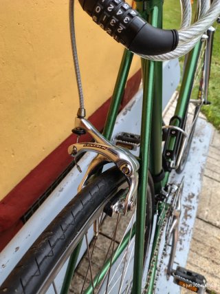 Bicicleta Urbana Campagnolo Verde