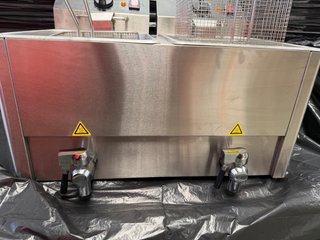 FREIDORA HOSTELERÍA ELÉCTRICA DOBLE 8+8L - 6,5kW