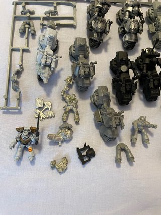 Warhammer 40K Motos Marines Espaciales OOP