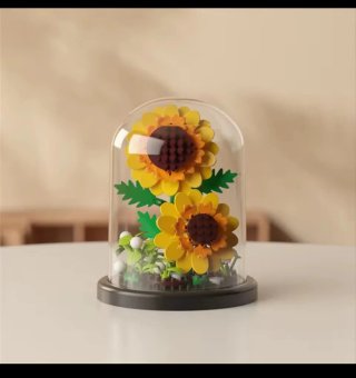Lego Flores Eternas en Cúpula