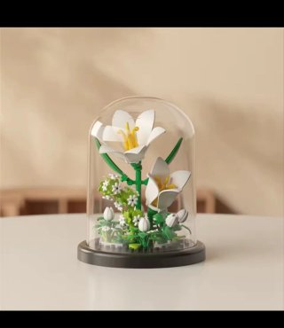Lego Flores Eternas en Cúpula