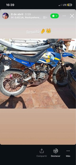 Rieju RR Enduro Preparada o Cambio Coche