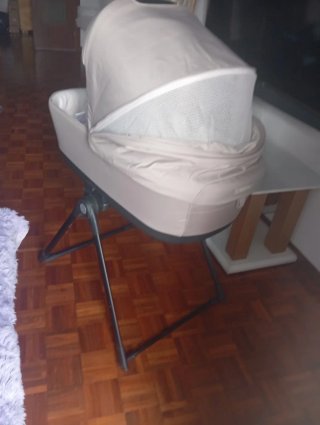 Capazo y coche Inglesina Electa Beige