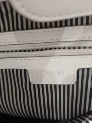 Bolso Grande Blanco Malla