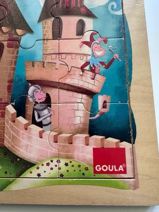 Puzzle Madera Goula Castillo 16 Piezas
