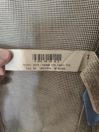 Chaqueta Americana Massimo Dutti talla 50