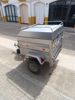 Remolque para perros