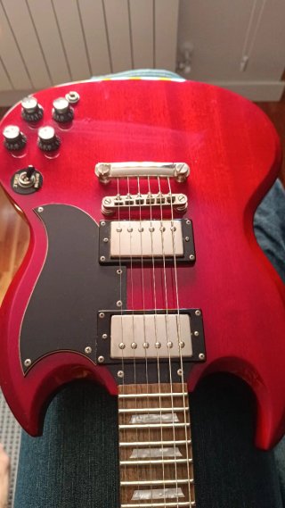 Epiphone SG 400 Guitarra Eléctrica Cherry Red