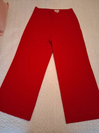 Pantalón vestir rojo Fórmula Joven Talla 42