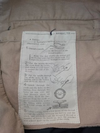 Pantaloni Avirex Chinos Uomo W36 Blu Navy