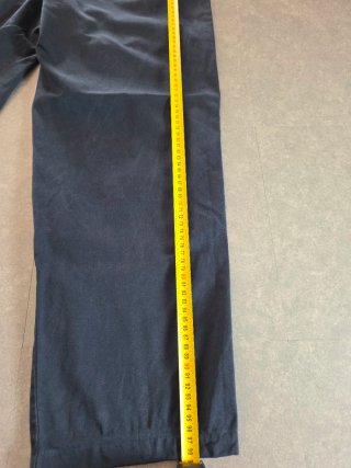 Pantaloni Avirex Chinos Uomo W36 Blu Navy