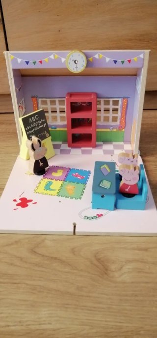 Casa Peppa Pig de madera