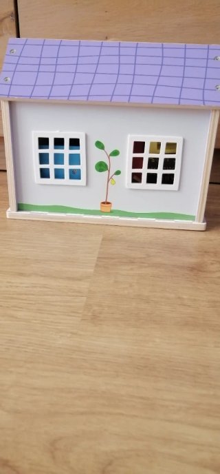 Casa Peppa Pig de madera