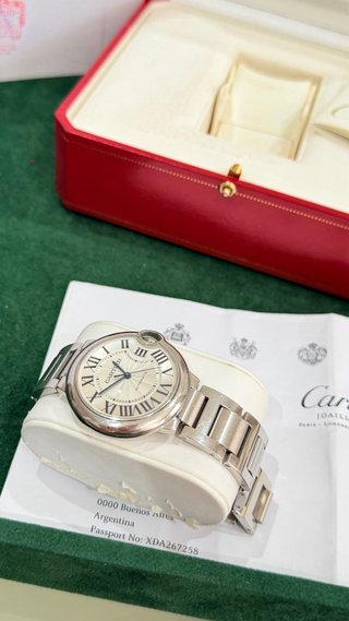 Cartier Ballon Bleu 36mm Automático