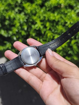 Reloj Longines Vintage Plata y Negro