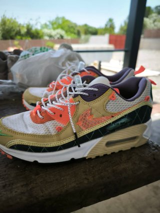 Zapatillas Nike Air Max Beige y Naranja