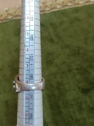 Anillo Plata Ley 925 Símbolo Om