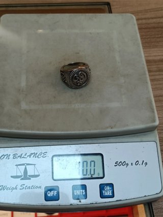 Anillo Plata Ley 925 Símbolo Om