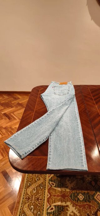 PANTALÓN VAQUERO LEVI´S 502 FLEX, AZUL CLARO, W32.