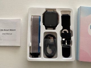 Reloj Inteligente Niños Alutoria GPS 4G SIM Negro