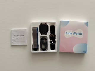 Reloj Inteligente Niños Alutoria GPS 4G SIM Negro