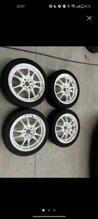 Llantas Rota Circuit 10 Blancas
