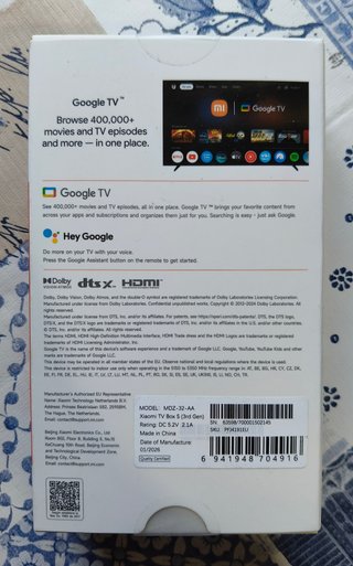 Xiaomi TV Box S 4K 3ª Gen