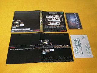 DEAD OR ALIVE SP SEGA SATURN + SPINE + REG
