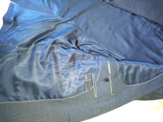 Traje de verano azul para hombre
