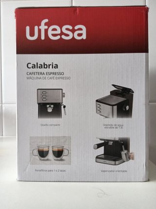 Cafetera Expreso Ufesa Calabria