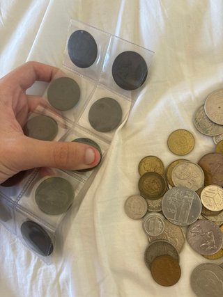 Lote Monedas Antiguas Varios Países
