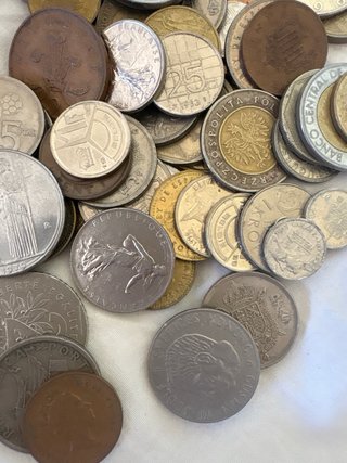 Lote Monedas Antiguas Varios Países