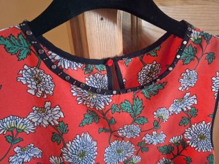 Vestido estampado floral