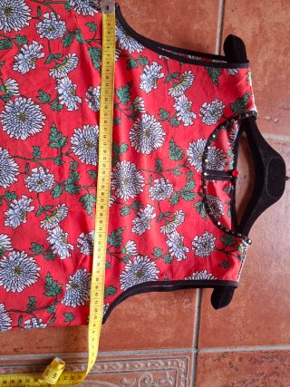 Vestido estampado floral