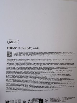 iPad Air 11 M3 128GB Wi-Fi + Apple Pencil