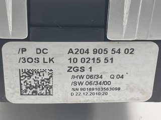 MANDO ELEVALUNAS DELANTERO IZQUIERDO MERCEDES MERCEDES CLASE GLK (W204) 2008-2015