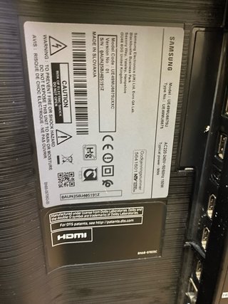 Samsung Curva 55” para reparar o piezas – Completa