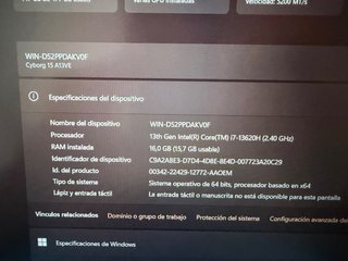 Portátil Gaming MSI Negro