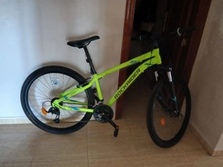 Bicicleta Rockrider 100 Verde
